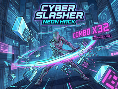 Jwèt Cyber Slasher: Neon Hack