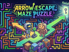 Jwèt Arrow Escape - Maze Puzzle
