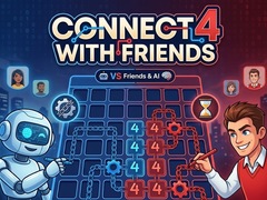 Jwèt Connect 4 with Friends