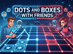 Jwèt Dots and Boxes with Friends