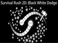 Jwèt Survival Rush 2D: Black White Dodge