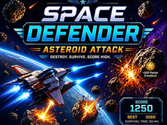Jwèt Space Defender: Asteroid Attack