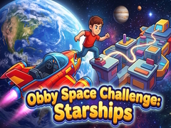 Jwèt Obby Space Challenge: Starships