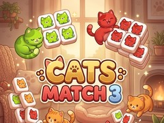 Jwèt Cats: Match 3