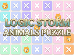 Jwèt Logic Storm: Animals Puzzle