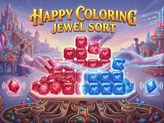 Jwèt Happy Coloring Jewel Sort