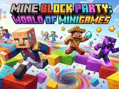 Jwèt Mine Block Party World of Minigames