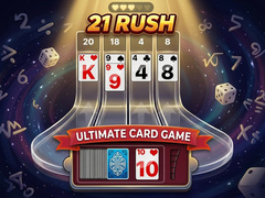 Jwèt 21 Rush: Ultimate Card Game