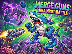 Jwèt Merge Guns: Brainrot Battle
