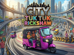 Jwèt City Tuk Tuk Rickshaw