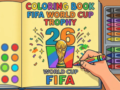 Jwèt Coloring Book: FIFA World Cup Trophy