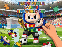 Jwèt Jigsaw Puzzle: Labubu FIFA World Cup