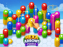 Jwèt Hexa Arrows Puzzle