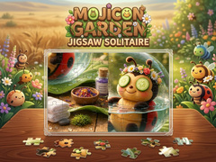 Jwèt Mojicon Garden Jigsaw Solitaire!