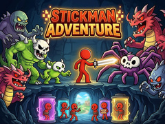 Jwèt Stickman Adventure