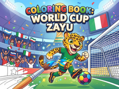 Jwèt Coloring Book: World Cup Zayu