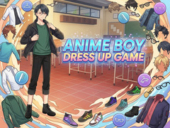 Jwèt Anime Boy Dress Up Game