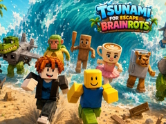 Jwèt Tsunami For Escape Brainrots