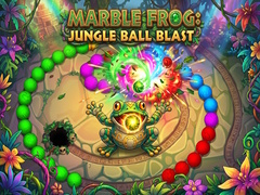 Jwèt Marble Frog: Jungle Ball Blast