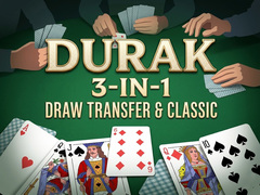 Jwèt Durak 3-in-1: Draw Transfer & Classic