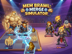 Jwèt Mem Brawl: Merge Simulator