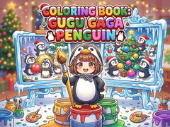 Jwèt Coloring Book: Gugu Gaga Penguin