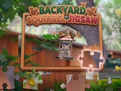 Jwèt Backyard Squirrel Jigsaw
