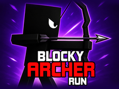 Jwèt Blocky Archer Run