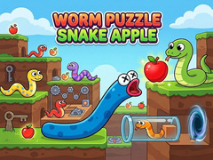 Jwèt Worm Puzzle: Snake Apple