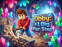Jwèt Obby: +1 Dig Per Step