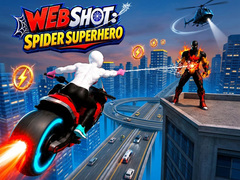 Jwèt Web Shot: Spider Superhero