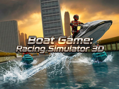 Jwèt Boat Game: Racing Simulator 3D