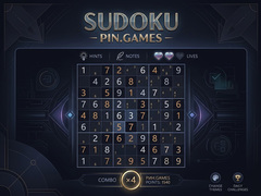 Jwèt Sudoku - Pin.Games