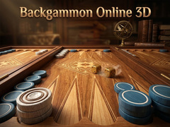 Jwèt Backgammon Online 3D
