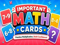Jwèt Important Math Cards