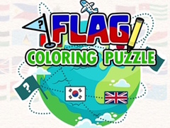 Jwèt Flag Coloring Puzzle