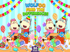 Jwèt Wolfoo Spot The Difference