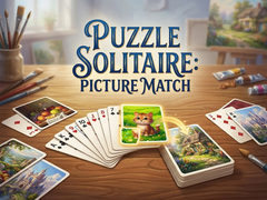 Jwèt Puzzle Solitaire Picture Match