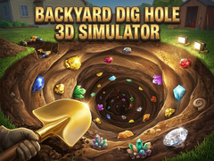 Jwèt Backyard Dig Hole 3D Simulator