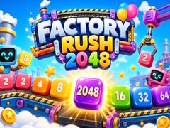 Jwèt Factory Rush: 2048 Merge