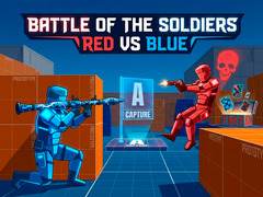 Jwèt Battle of the Soldiers Red vs Blue