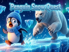 Jwèt Penguin Snow Quest