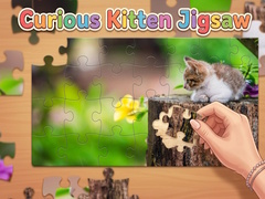 Jwèt Curious Kitten Jigsaw
