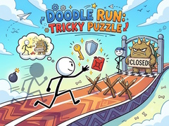 Jwèt Doodle Run: Tricky Puzzle