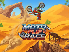 Jwèt Moto Flip Race