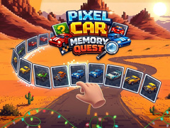 Jwèt Pixel Car Memory Quest