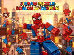 Jwèt Jigsaw Puzzle: Roblox Spiderman