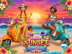 Jwèt Besties Sunset Scooter Rider