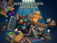Jwèt Screwloose Cats: Tail Rescue