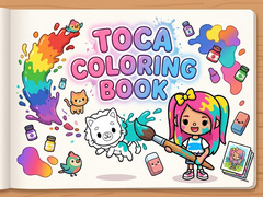 Jwèt Toca Coloring Book
